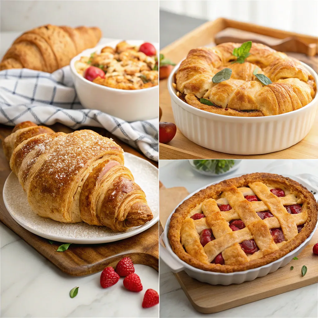 Delicious baked dishes
